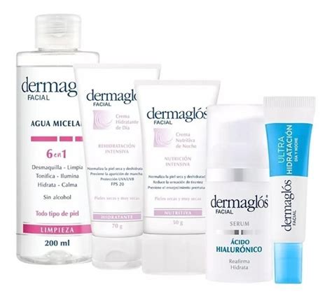 Dermagl S Kit Rutina Experta Piel Seca Con Serum Dermaglos Faciales