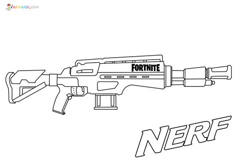 Desenho De Arma Nerf Para Colorir Desenhos Para Colorir E Imprimir Gratis