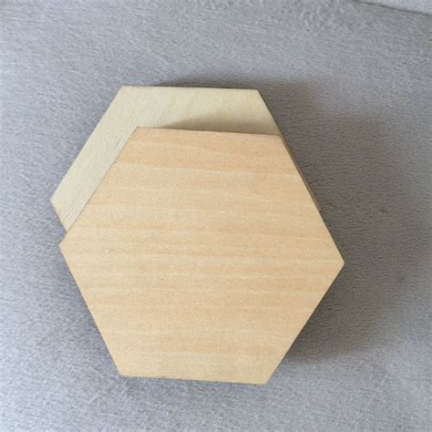 Aliexpress.com : Buy 10*10cm 50pcs Wooden coasters Blank wood coasters, Hexagon coasters ...