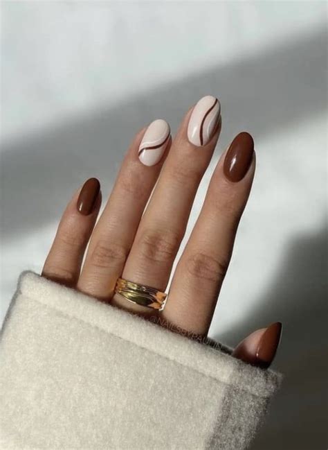 Trendy Brown Nail Design Ideas For Any Occasion Gel Nails Brown