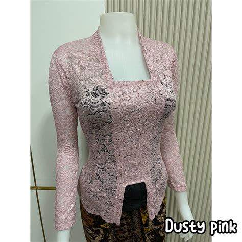 Jual Kebaya Saja Kebaya Bali Jadi Brokat Strait Lengan Panjang Size S