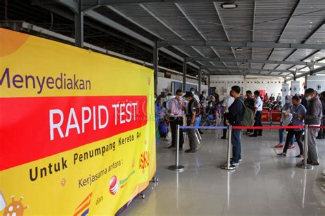 Tarif Rapid Test Antigen Di Stasiun Turun Jadi Rp 45 000 Mnctrijaya