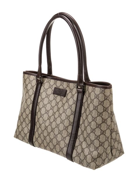 Gucci Vintage GG Supreme Tote Brown Totes Handbags GUC1504704