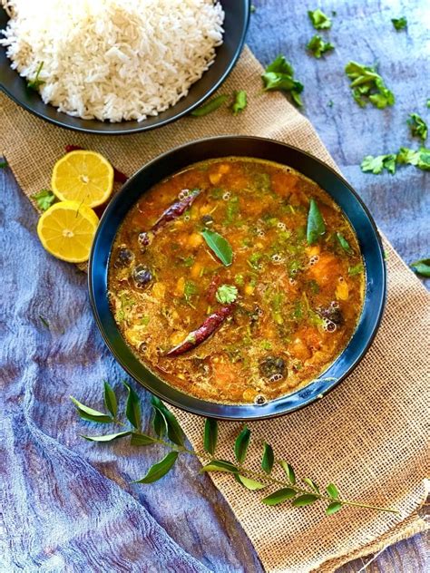 Gujarati Dal Sweet Spicy Lentil Soup Neha S Vegan Kitchen