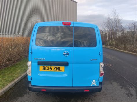 Nissan NV200 Offside Back Door Glass In Privacy Tint - VanPimps
