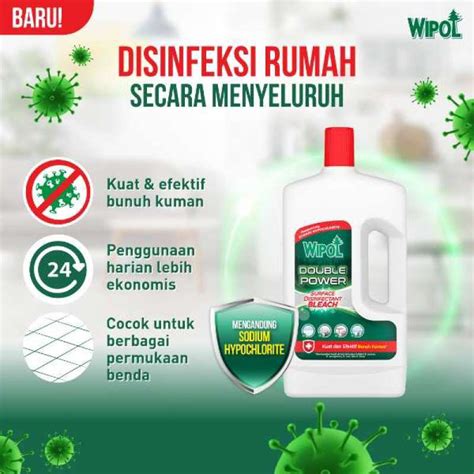Jual Wipol 900ml Kemasan Botol Shopee Indonesia