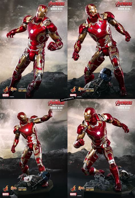 1 6 Iron Man MARK XLIII By Hot Toys Avengers Age Of Ultron Armor