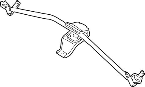 Audi A Windshield Wiper Linkage B C Genuine Audi Part