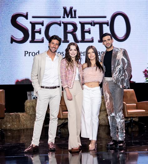 Presentan A Los Protagonistas De La Telenovela “mi Secreto” Nueva Producción De Carlos Moreno