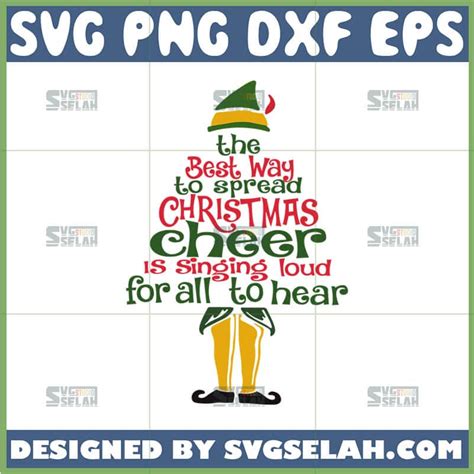 The Best Way To Spread Christmas Cheer Svg Svg Selah