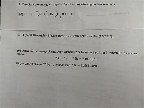 Answered Chemistry Question Bartleby