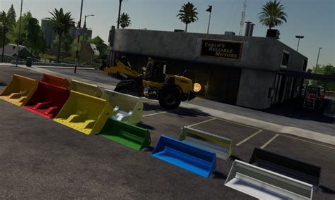 Fs Shovel Pack V Front Loader Mod F R Farming Simulator