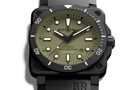 Jam Tangan Selam Terinspirasi Militer Dari Bell Ross BR 03 DIVER Yang