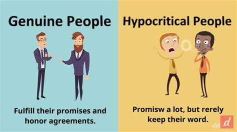 Genuine People Vs Hypocritical People Difference Psychology Facts