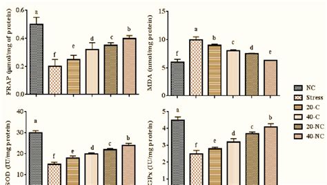 Oxidative Stress Markers And Antioxidant Enzymes Activity In Stressed