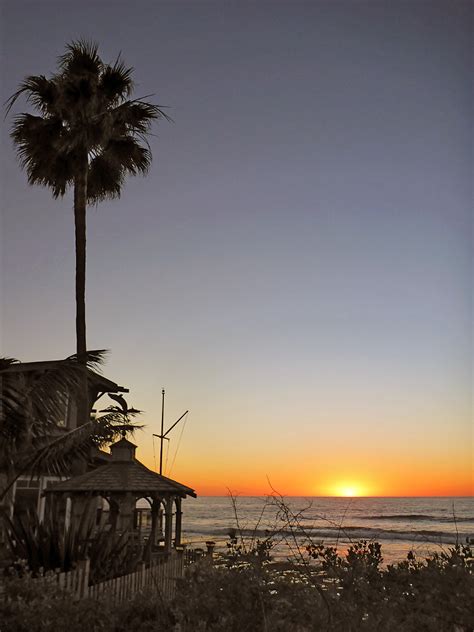 Sunset: the La Jolla Tide Pools, California