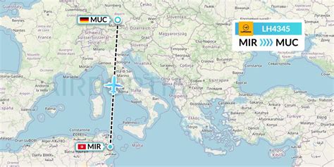 Lh Flight Status Lufthansa Monastir To Munich Dlh