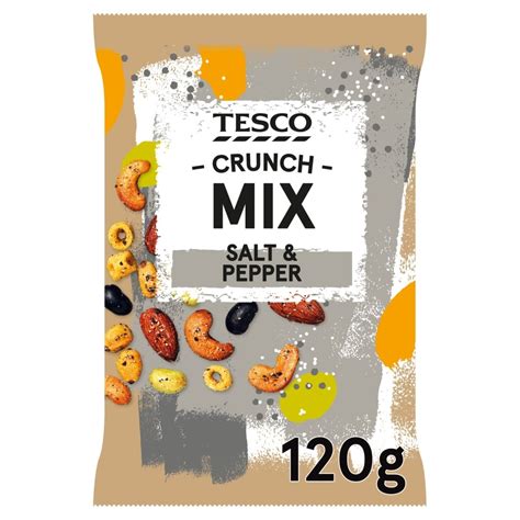 Tesco Crunch Mix Salt And Pepper 120g Tesco Groceries