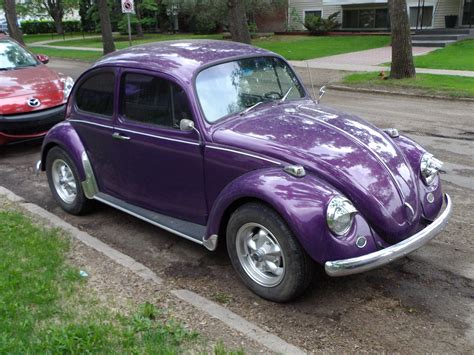 Shiny Purple Volkswagen Beetle Front View Mike Friel Flickr