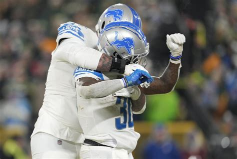 Lions Running Back Jamaal Williams Wins Week Nfc Offensive Player Of