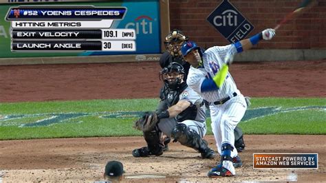 Mia Nym Cespedes Crushes Solo Homer 442 Feet Youtube