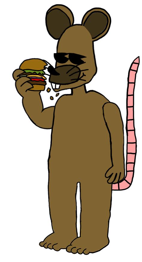 Rat As Homer Simpsons In Five Nights At Candys Cartoon And The