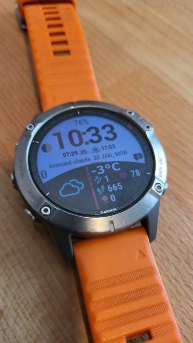 Garmin FENIX 6 TITANIUM Sapphire