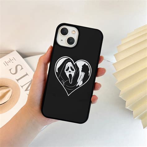 Ghost Face Phone Case Horror Case Cute Iphone 14 Pro Max Case - Etsy