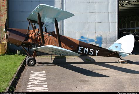 G Emsy Private De Havilland Dh A Tiger Moth Photo By Howard J Curtis