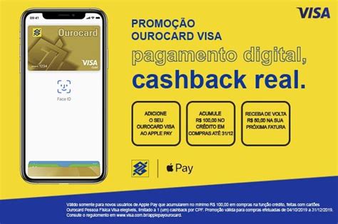 Ourocard Visa Oferece Dinheiro De Volta Nas Compras Apple Pay