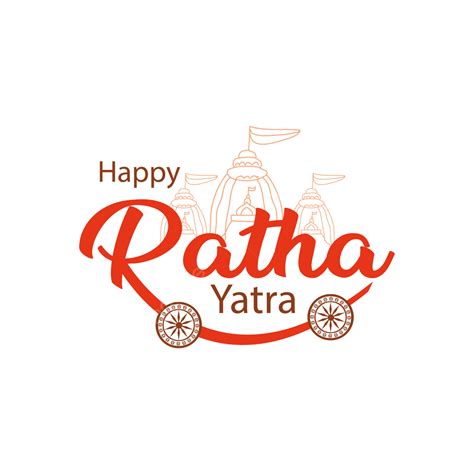 Flat Rath Yatra Celebration Illustration Vector Rath Yatra Rath Yatra