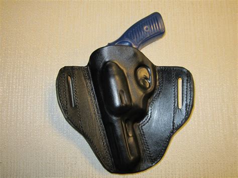 Item 642 Fits Ruger Sp101 357 With 32 Barrel Formed Leatherowb Pancake Belt Holster