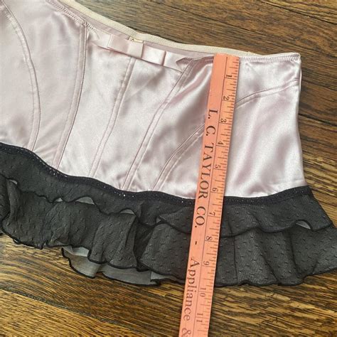 Jezebel Micro Mini Lingerie Skirt Size Depop