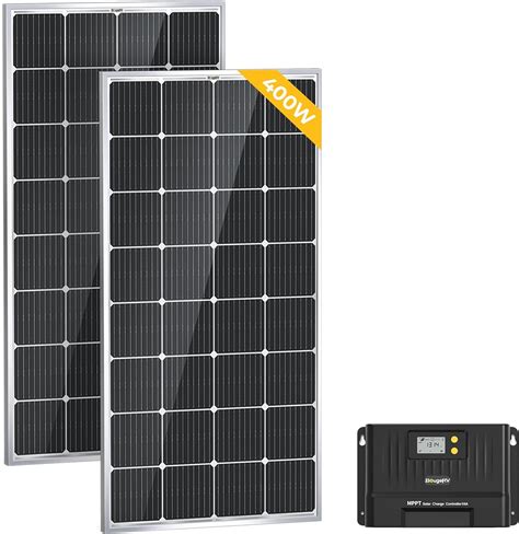 BougeRV 400 Vatios 9BB Mono Solar Panel 60A MPPT Uruguay Ubuy