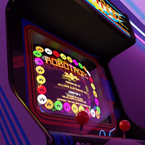 Artstation Robotron Arcade Game
