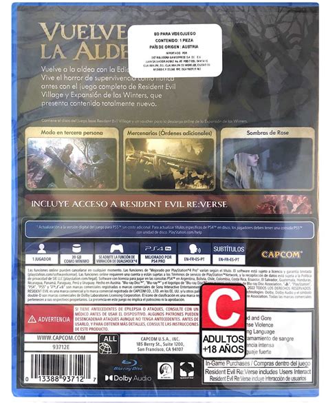 RESIDENT EVIL VILLAGE GOLD EDITION Gameplanet