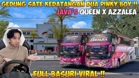 GEDUNG SATE KEDATANGAN PINKY BOY JAVA S QUEEN X AZZALEA HEBOH BANYAK