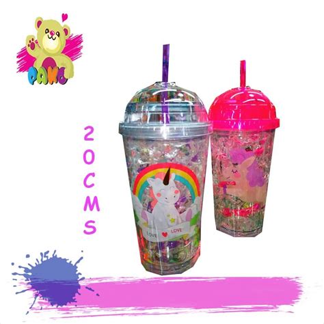 Vaso Pitillo De Unicornio Con Gel Que Enfr A Tus Bebidas Favoritas