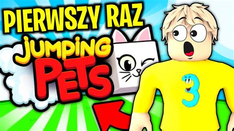 ZAGRAŁEM PIERWSZY RAZ w GRĘ YOSHIEGO CZYLI w JUMPING PETS SIMULATOR