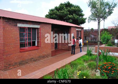 Home of Nelson Mandela museum in Soweto (Southwest Township) near ...