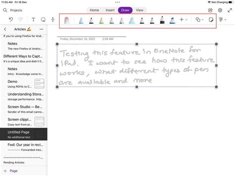 Can You Convert Handwriting To Text In Onenote On Ipad 47 Off