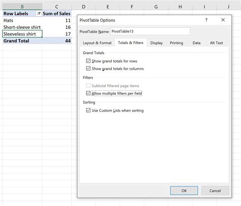 Excel So Wenden Sie Mehrere Filter Gleichzeitig Auf Pivottable An