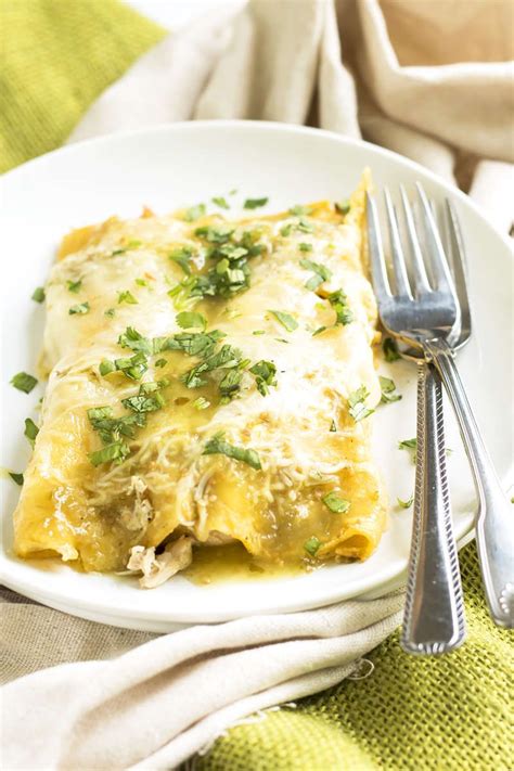 Chicken Enchiladas Verdes Recipe Enchiladas Verdes Recipe Food