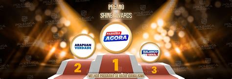 SHINE AWARDS POLÊMICA PARAÍBA Paraíba Agora é eleito o melhor programa