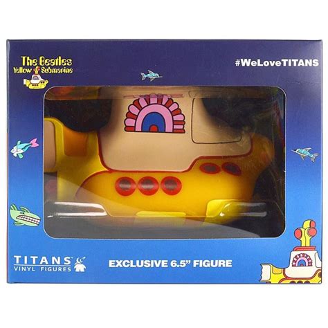 ビートルズ イエローサブマリン ソフビフィギュア 箱入未開封 Titans The Beatles Yellow Submarine Vinyl Figure 6 5inch Mib