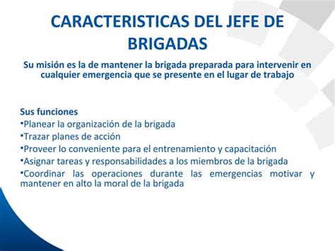 Conformacion De Brigadas Emergencia Ppt