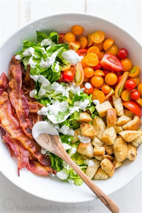 Blt Salad Recipe Best Blt Salad Dressing