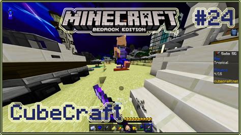 Partidas Intensas En Cubecraft Bedrock Youtube