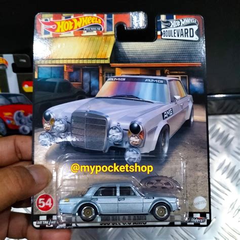 Hot Wheels Mercedes Benz Sel Amg Red Silver