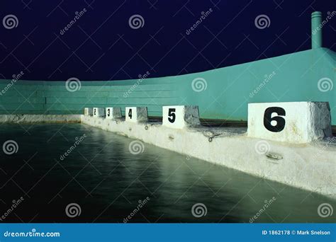 Diving Blocks at Dawn stock photo. Image of diving, dive - 1862178